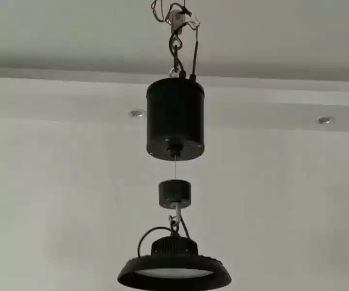 lighting lifter for high bay light